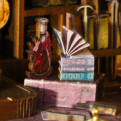 Piratenboot Book Nook