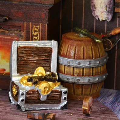 Piratenboot Book Nook