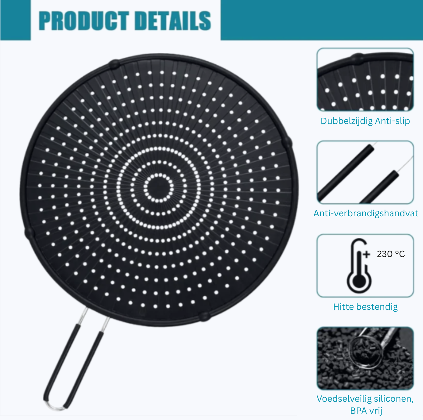 NoSplash Antispat Deksel