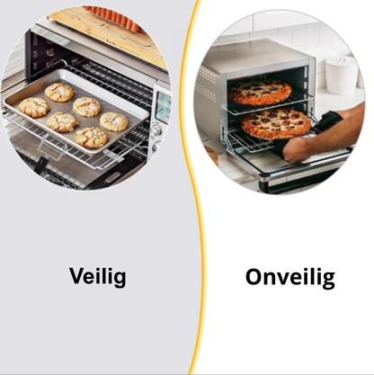 Ovenhulp – Trek Hete Bakplaten Veilig Naar Voren
